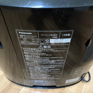 セラミックヒーター　人感センサー　Panasonic DS-FK...