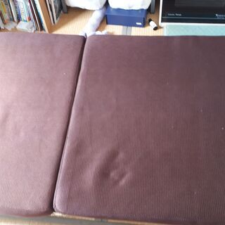 ほぼ未使用、折り畳みベッドお譲りしますの画像