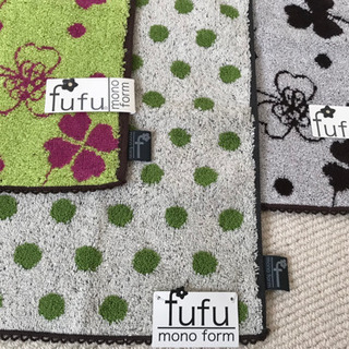 fufuタオルハンカチ　3枚セットの画像