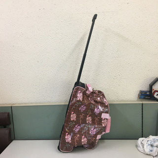 カート付きバッグ　カバン　旅行　旅行カバン　ピンク　チョコレート...