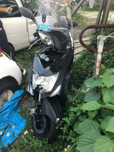 値下げしました！　シグナスX 3型　フロント事故車