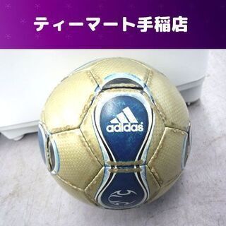 アディダス JFA サッカーボール サイズ4  金青 ジュニア ...