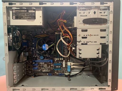 自作デスクトップパソコン（i5 3550 3.3GHz、メモリ16GB）