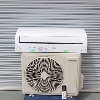 T932)★美品★高年式★アイリスオーヤマ ルームエアコン IHF-2504G 8畳用 2.5kw 単相100V 2020年製 