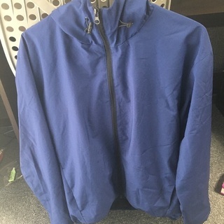 GU マウンテンパーカー　ブルー　古着