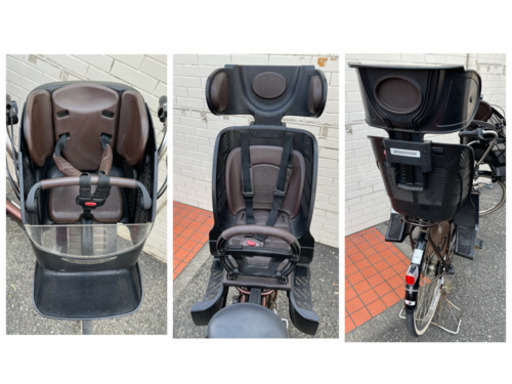 GM507【近隣配達可能】電動アシスト自転車　3人乗り　ブリヂストン　自転車　普通自転車　軽快車　幼稚園　保育園　送り迎え　サイクリング　通勤　通学　リサイクルショップ　ケイラック朝霞田島店　ケイラック　埼玉県　朝霞市　田島　和光市　志木市　新座市　富士見市　ふじみ野市　三芳町　戸田市　蕨市　さいたま市(岩槻以外)　川越市　所沢市　上尾市　東京都　板橋区　練馬区　清瀬市