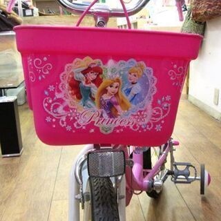 Ides ディズニー 18インチ 子供用 自転車 プリンセス ピンク アイデス
