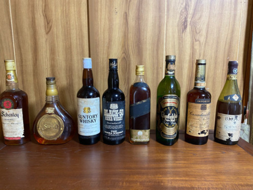 古酒　ウィスキーいろいろあります。