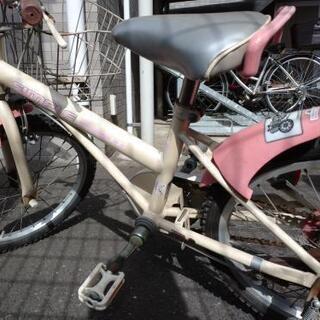 自転車  18インチ ピンク×ホワイト の画像