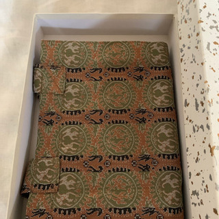 和柄の手提げバック（未使用品）の画像