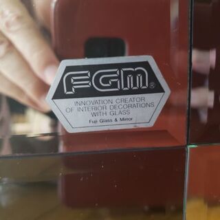 デザインミラー　姿見　鏡の画像