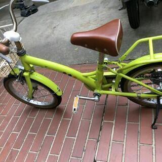 子供用　自転車　16インチ　スタンド付
