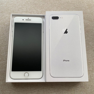 【無料】iPhone 8 Plus 256GB Silver S...