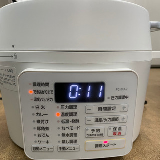 電気圧力鍋(2019年製) リサイクルショップ宮崎屋22.6.10 の画像