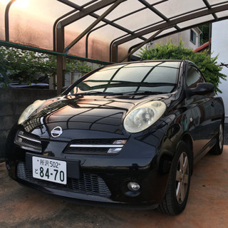 日産　マイクラ　オープン