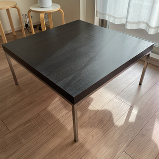 （値下げ）IKEA イケア KLUBBO クルッボー ローテーブ...