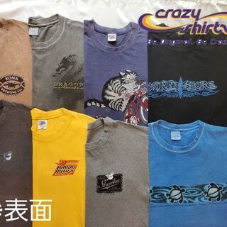 大きいサイズ☆ミ★crazy shirts Tシャツ８枚セットの画像
