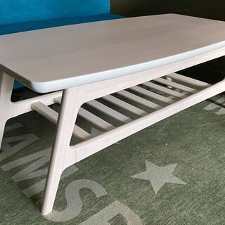 札幌市内近郊配送無料 ニトリ リブレス105 ホワイトウォッシュ...