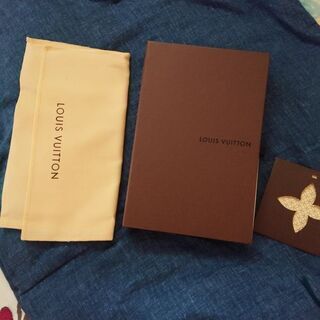 美品 ルイヴィトン 空箱 布袋のセット ミニレターセット 紐つき...