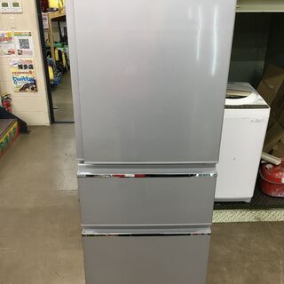 【１０月限定値下げ品】三菱　MR-CX33EC-AC　冷蔵庫　18年330L