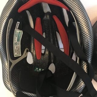 美品★児童用ヘルメット　小学生用ヘルメット　54～56㎝　自転車用の画像