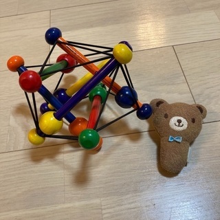 ボーネルンドおもちゃ&ミキハウスのがらがら