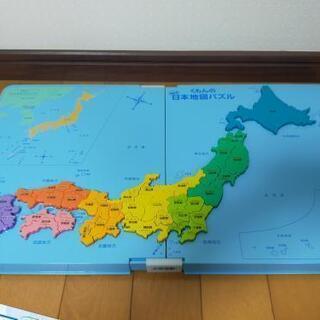 【お取引終了】くもん 日本地図パズルの画像