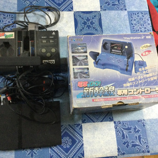 電車でGOソフト、コントローラー、PS2本体セット。の画像