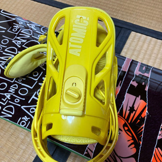 ATOMIC 未使用スノーボード３点セットの画像