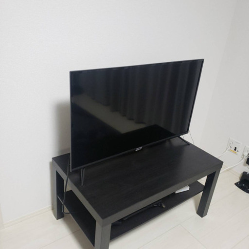 【ほぼ新品】テレビ 40型  セットでテレビ台もお譲りします。