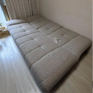 美品、ニトリのソファーベッド、早目に引き取って頂く方優先します！！の画像
