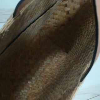 かごバッグ　ビーズ　エコバッグの画像