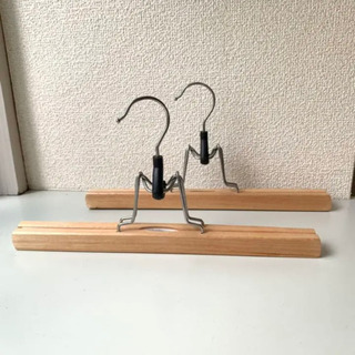 (5/23まで)IKEA パンツ用ハンガー 大人用 2本セット　...