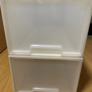 【無料！】衣装ケース 2個セットの画像