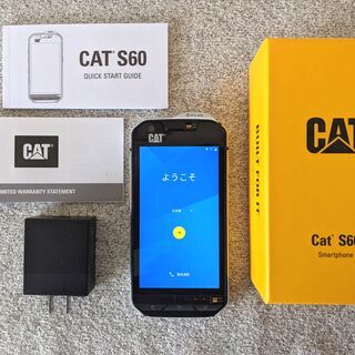 【中古】 CAT S60 本体 SIM フリー 北米版 / サーモカメラ