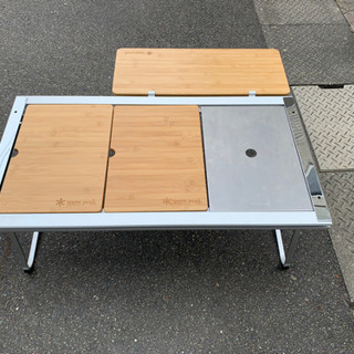 【値下げ】スノーピーク  IGTアイアングリルテーブルセットの画像
