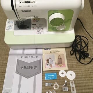 【売ります】コンパクトミシン brother ELU52の画像