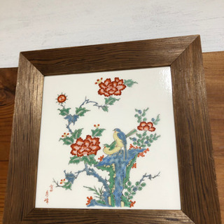 有田焼き　陶板画