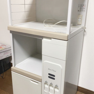 【お取引中】レンジ台　レンジ棚