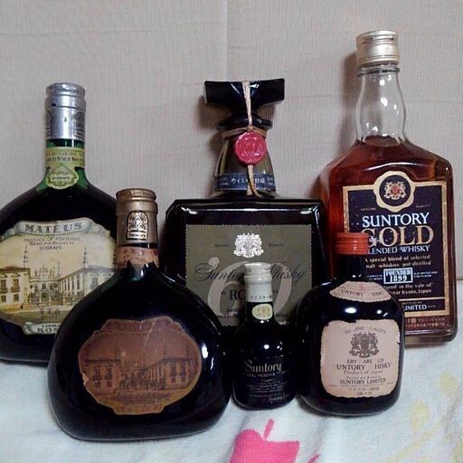 古酒 未開封 終売 ウイスキー サントリーリザーブ 12年 合計3本セット 古