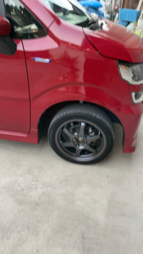 軽用15インチタイヤ付きホイール4本