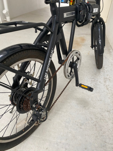 HUMMER 折り畳み自転車 6段変速ギア付き