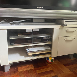 【5月中】テレビ台（白）の画像