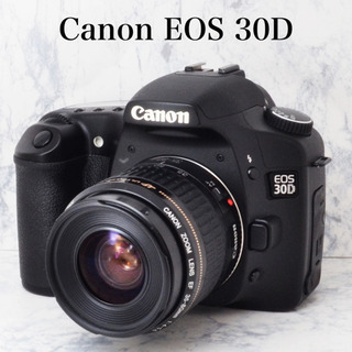 極上●本格一眼レフ●届いてすぐ使える●キャノン EOS 30D 1ヶ月動作補償あり！