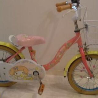 子供自転車  16インチ  マイメロ
