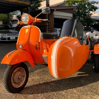 ベスパ P200E サイドカー（イタリア）の画像