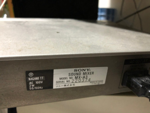 専用です bmb WT-8000 & sony sound mixer mx-A3 オーディオ