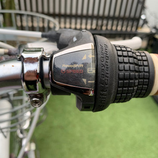 24インチ シマノ MAHAL◇子供自転車６段変速◇女の子向け パープルの画像