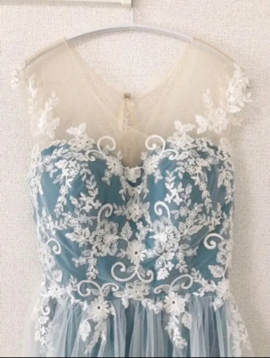 ウェディング　カラードレス　パーティードレス　cocomelody