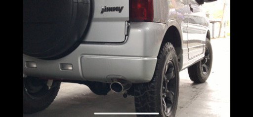 JB23ジムニー　マフラー　ノーマルバンパー